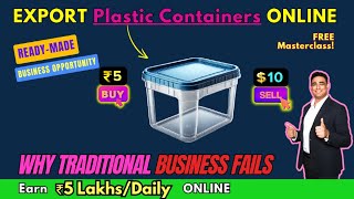 Earn ₹5 LakhsDay Selling Plastic Containers Discover the Secret to Big Profits businessideas [upl. by Ahsirk]