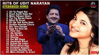 Udit Narayan 90s Hit Love Hindi Songs Alka Yagnik amp Kumar Sanu 90s Songs 90severgreen bollywood [upl. by Aggappera]