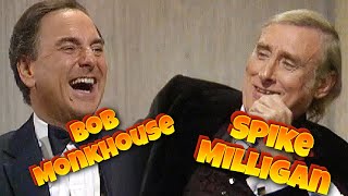 Bob Interviews Spike Milligan  The Bob Monkhouse Show 1983 [upl. by Ynnelg]