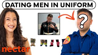 blind dating men in uniform  vs 1 [upl. by Ardnoek]