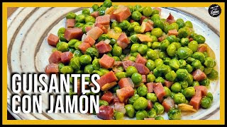 😋 GUISANTES CON JAMÓN 🟢 ¡Aprovecha la temporada de guisantes frescos Una receta sana y deliciosa [upl. by Meir]