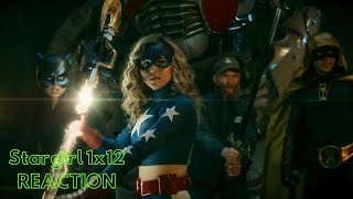 Stargirl 1x12 “Stars amp STRIPE Part One” REACTION [upl. by Rabelais163]