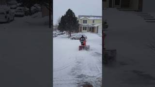 Snow Beast Commercial Snowblower  Part 1 [upl. by Sarilda84]