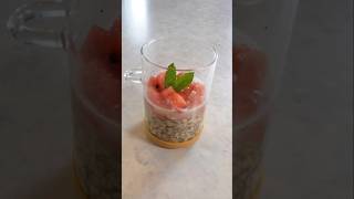 WassermelonenOatmeal Das perfekte Frühstück [upl. by Dyanna]