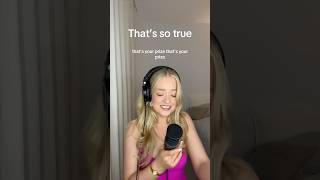 ‘That’s so true’ bridge 🫶 cover gracieabrams thatssotrue songlyrics [upl. by Yhtomit]