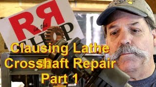 How To Repair Crosshaft Variable Speed for Clausing Lathe Part 1 [upl. by Larry787]