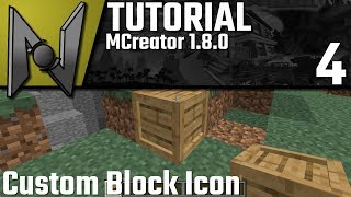 MCreator Tutorial Custom Block Icons  181 [upl. by Aniral]