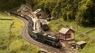 Steam and Hard Graft on the Yorkshire Dales Model Railway [upl. by Ahon]