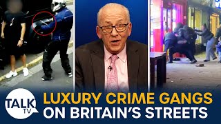 The New Gang Initiation How Britain’s Violent Gangs Target Public With Luxury Crime Wave [upl. by Nosna858]