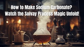 How to Make Sodium Carbonate Watch the Solvay Process Magic Unfold ✨ [upl. by Catlin]