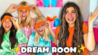 i BUILT My SiSTERS Their DREAM MAKEUP ROOM [upl. by Allebram]