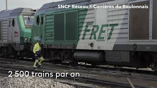 Réussite fret n°3  SNCF Réseau x Carrières du Boulonnais 41s [upl. by Porty37]