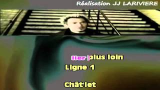 FLORENT PAGNY CHATELET LES HALLES I G JJ Karaoké  Paroles [upl. by Loni]