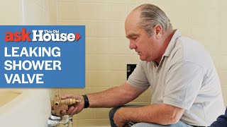 How To Repair a Leaking Shower Valve  Ask This Old House [upl. by Ramonda567]