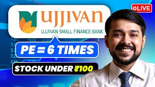 Ujjivan Small Finance Bank Share Analysis  Stock under ₹100 Rupees  Harsh Goela [upl. by Adnilahs]