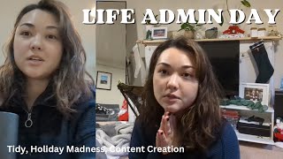 Life Admin Day Holiday Prep  Amy Malcom [upl. by Remde576]