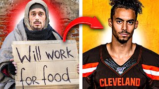 The Homeless Man Who LIED His Way Into The NFL [upl. by Nanice647]