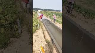 Isolation joint making process for cement ditch [upl. by Ayardna]