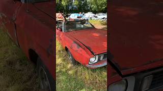 BIG BAD RED  barn finds race cars vintage cars abandoned cars junkyard cars rat rods share [upl. by Adaner]