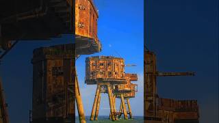 The Maunsell Sea Forts 🏯 Inside The Abandoned Sea Forts abandonedplaces shorts [upl. by Weig104]