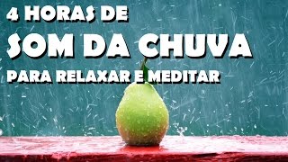 Som da chuva QUALIDADE 3D  binaural estudar dormir e relaxar Rain sounds [upl. by Alleris189]