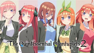 Gotoubun no Hanayome 2  The Quintessential Quintuplets 2 Opening  Пять невест 2 опенинг [upl. by Aynotan]