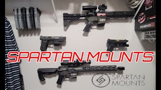 Spartan Mounts  Weapon Wall Mounts [upl. by Krutz]