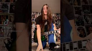 ⚡️ rageagainstthemachine ratm guitarcover femaleguitarist femalemusician guitarriff guitar [upl. by Lay]