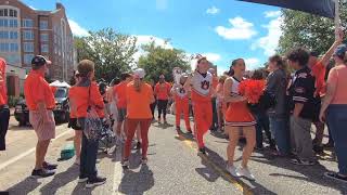 Auburn vs Oklahoma Tiger Walk [upl. by Fitalludba483]