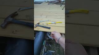 DIY Deck Restoration Remodel Home Improvement [upl. by Ahsekad]