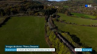 Drone pour France 3 Ligne BéziersNeussargues [upl. by Anilemrac44]