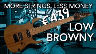 Low Brown and not expensive  Ibanez RG7421 Review [upl. by Paulson709]