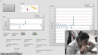 Espirometro Labview Arduino [upl. by Alleuqahs]