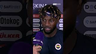 🎙️ SaintMaximin Adana Demirspor Galibiyeti Sonrası Konuştu shorts fenerbahçe [upl. by Kho]