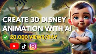 Create Viral 3D Animation Using AI Complete Guide [upl. by Leuas]