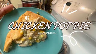 how to make a chicken pot pie [upl. by Alaek]