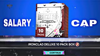 NBA2K25 MYTEAM SALARY CAP FREE IRONCLAD 10 PACK DELUXE BOX [upl. by Zaragoza]