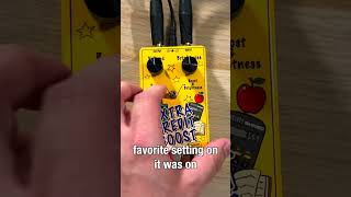 A Basic Overview of the Extra Credit Boost by summerschoolelectronics guitarist newpedal [upl. by Hoppe394]