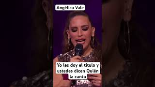 Angélica ValeManuel Mijares se divierte echando aperder los nombres d quien canta canciones 🤣 [upl. by Amsirak]