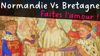 Normandie vs Bretagne sous guillaume le Conquérant [upl. by Gnirps695]