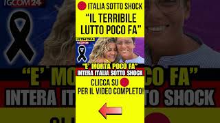 ITALIA SOTTO CHOC  IMMA BATTAGLIA È MORTA POCO FA notizie news cronaca [upl. by Cence]