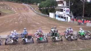 Championnat du monde de SIDECAR CROSS2013 Gueugnon Sainte Radegonde [upl. by Hahnke]