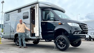 £140000 Motorhome Tour  2021 Hymer MLT 4x4 [upl. by Rabush]