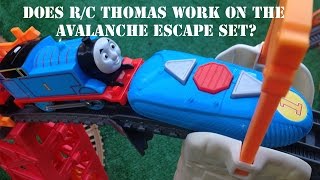 Thomas amp Friends RC Thomas at the Avalanche Escape Set [upl. by Monah]