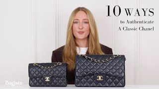 10 Ways to Authenticate a Classic Chanel bag  Bagista [upl. by Dail]