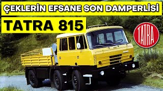 Tatra 815 Hikayesi  Çeklerin Son Damperli Kamyonu  Tatra Kamyonların Tarihi [upl. by Rayner]