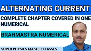 NUMERICAL OF CHAPTER ALTERNATING CURRENTCLASS 12 CBSE ISC BOARDiitjee neet2025 BY AV SIR [upl. by Hesper]