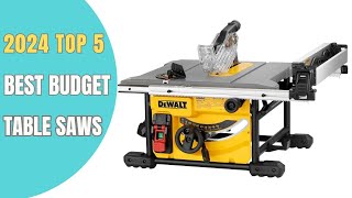 ✅ Top 5 The Best Table Saw for the Everyday Handyman Updated 2024 Review [upl. by Ranson]