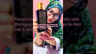 Bhringraj Oil – Natural hair care solution Say goodbye to hair fall [upl. by Abdella490]