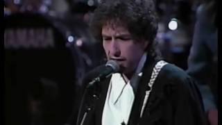 Bob Dylan Like a Rolling Stone 18 01 92 Letterman 10th Anniversary [upl. by Merlin475]